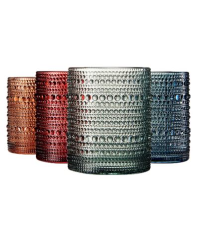 Набор бокалов The Wine Savant Khen Art Deco Hobnail, 4 шт