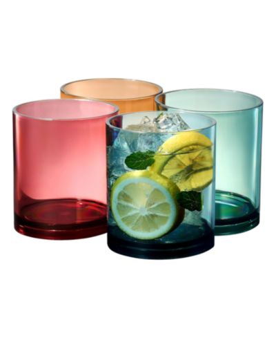 The Wine Savant Classic Drinking Tumblers, Set of 4