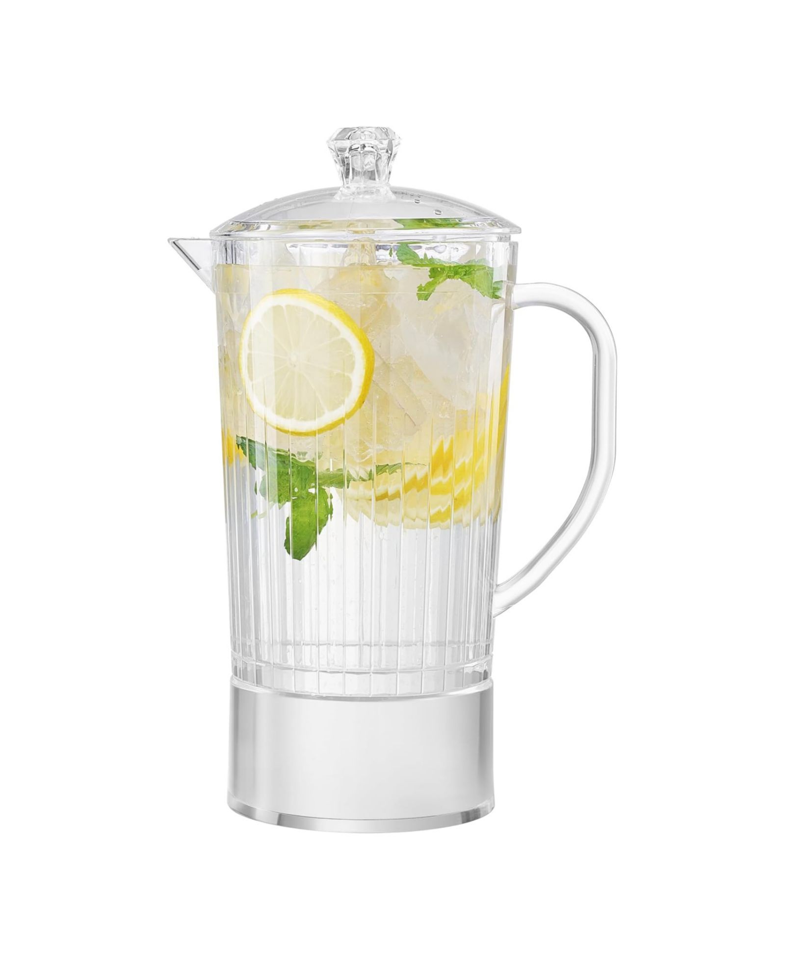 The Wine Savant Lighthouse Ribbed Pitcher