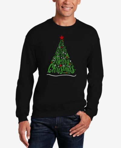 Мужское свитшот LA Pop Art We Wish You A Merry Christmas Word Art