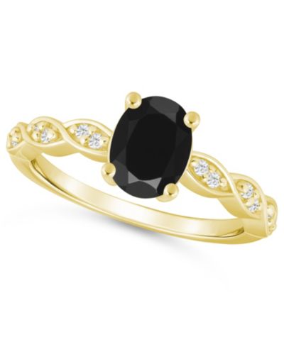 Onyx / Yellow Gold
