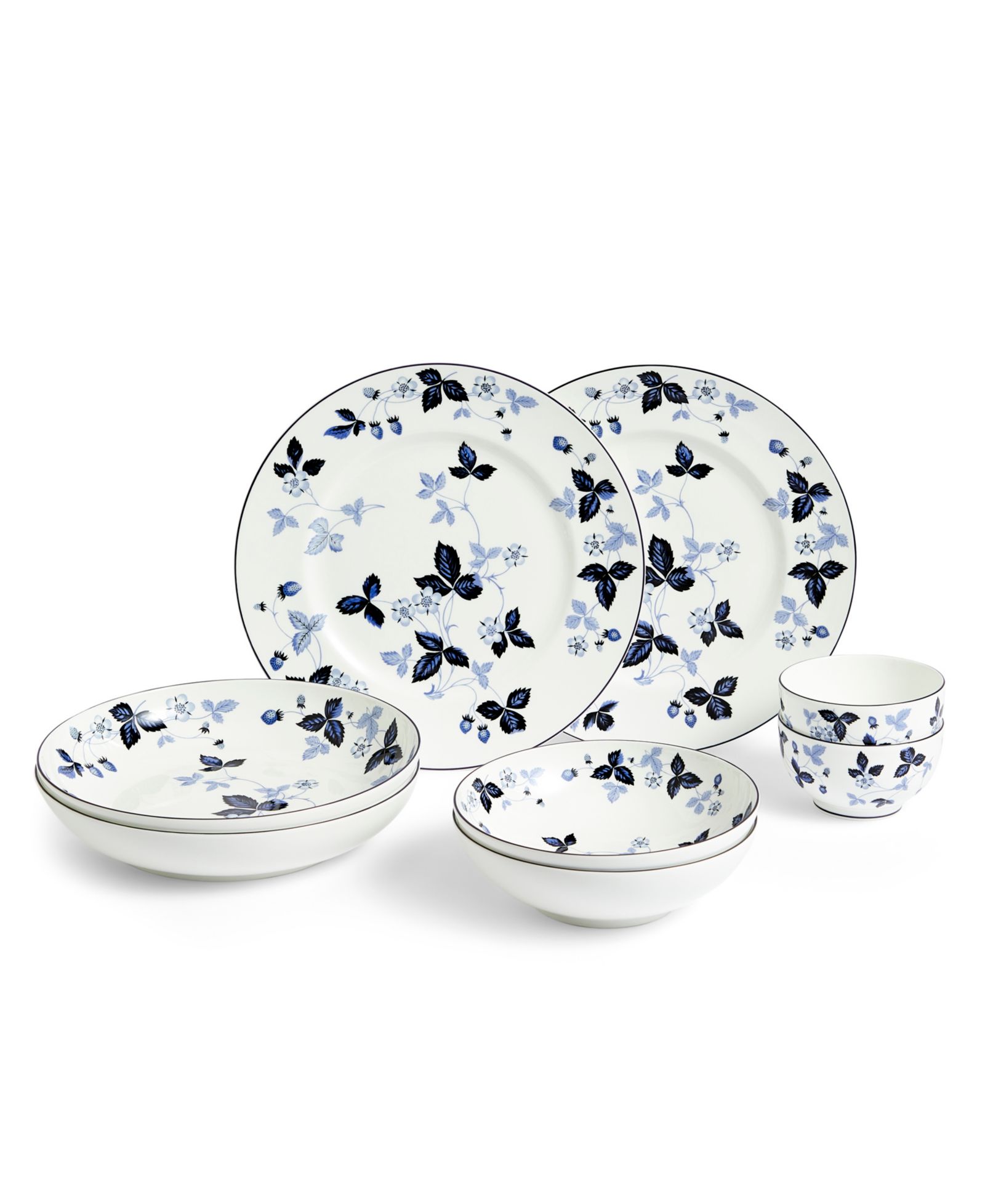Wedgwood Wild Strawberry 8-Pc. Dinnerware Set, Service For 2