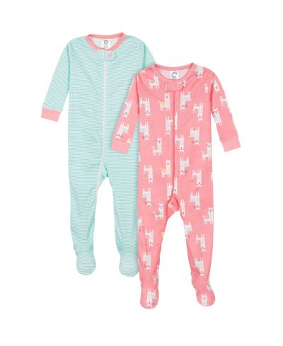 Детский комплект из 2-х хлопковых боди Gerber для девочек