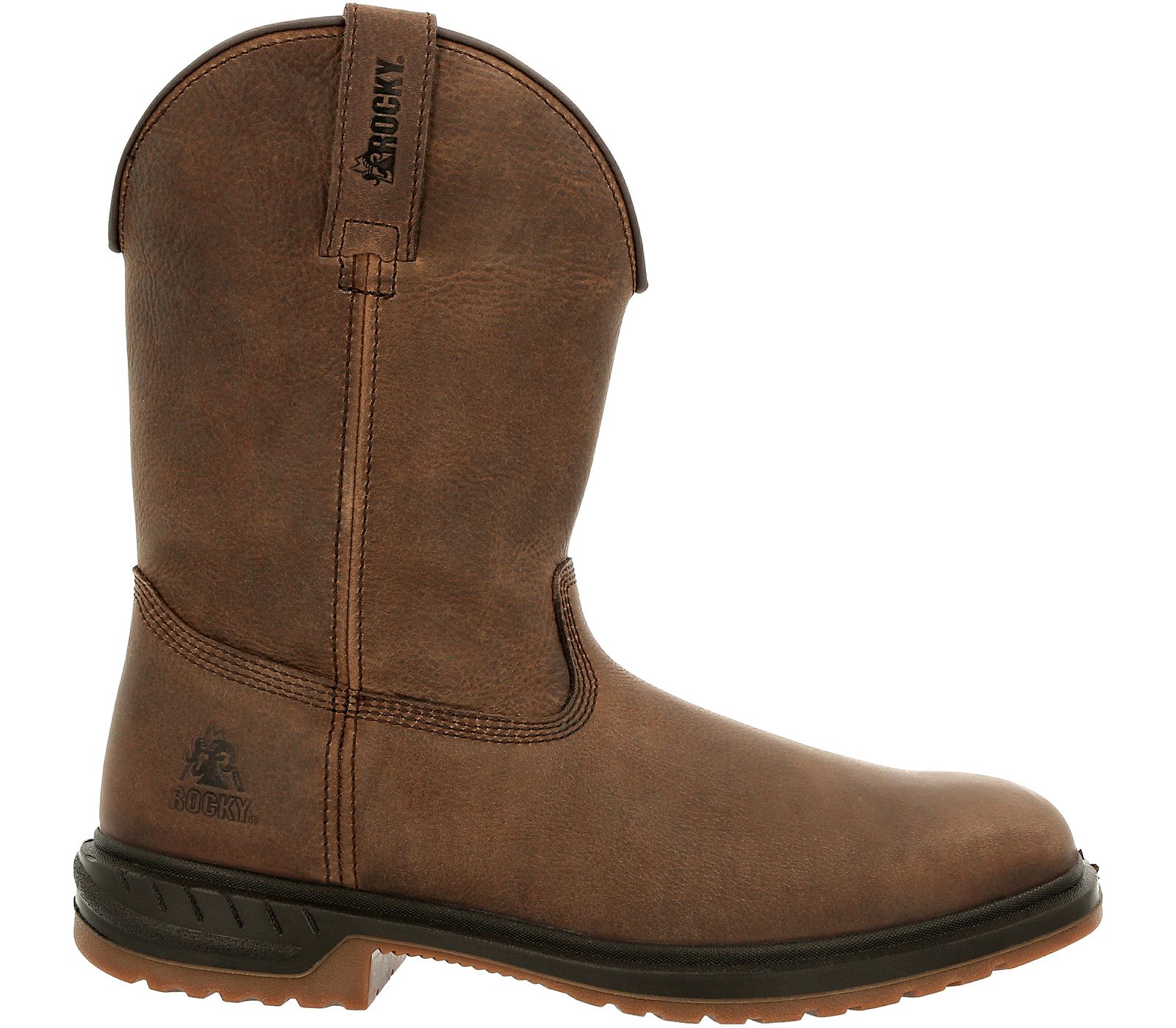 ROCKY Men's Worksmart Unlined Western Boot