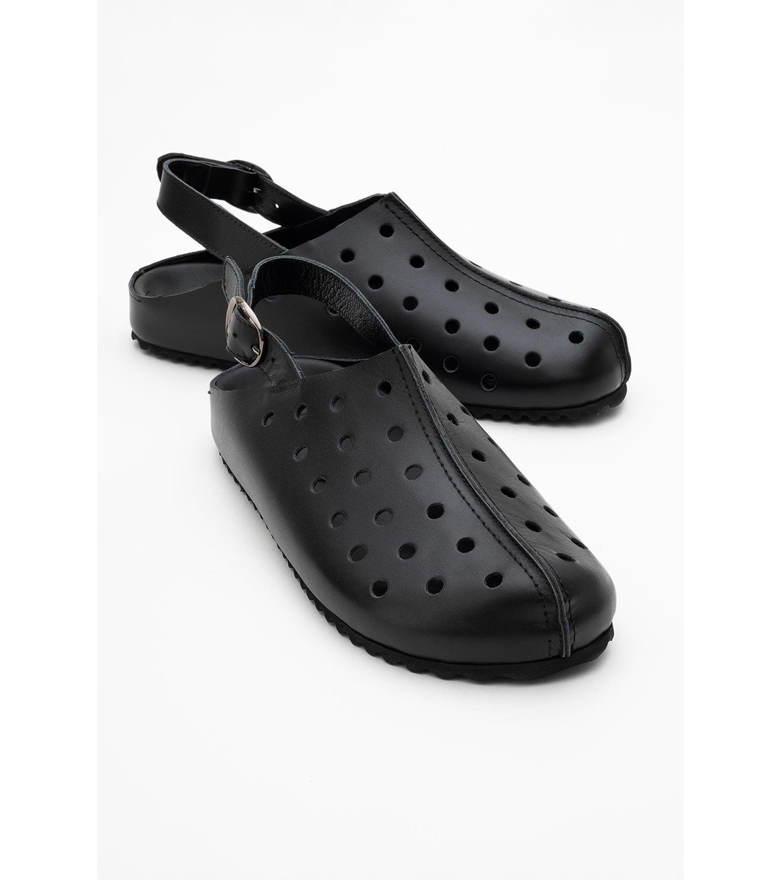 Forever & Always Shoes Женские кожаные сабо Justa