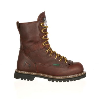Мужские рабочие ботинки GEORGIA BOOT со стальным носком, водонепроницаемые