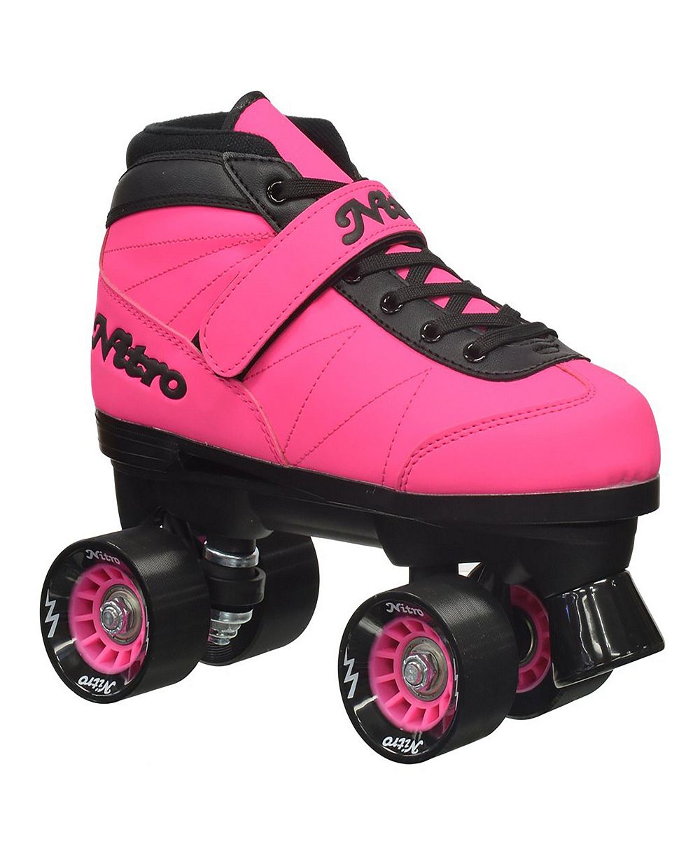 Epic Nitro Turbo Pink Скоростные коньки Quad Speed Skates