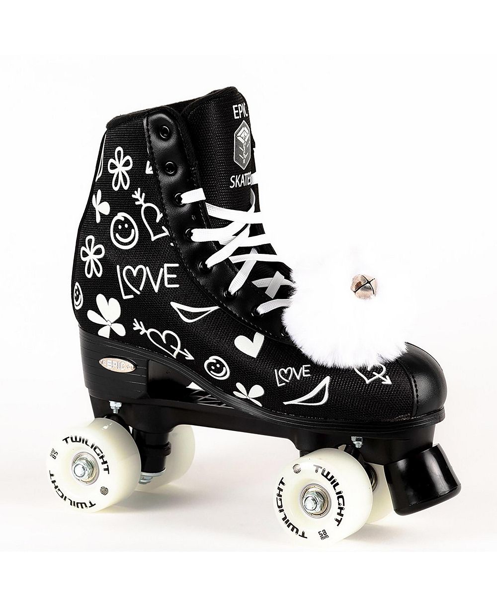 Роликовые коньки Epic Skates Black LUV LED Light Up