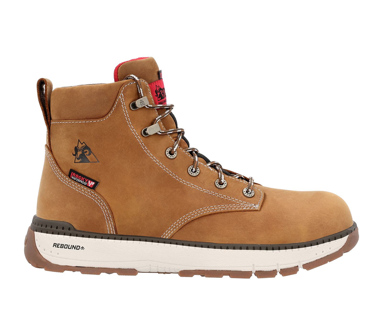 Мужские рабочие ботинки ROCKY Rebound Wedge Waterproof Composite Toe