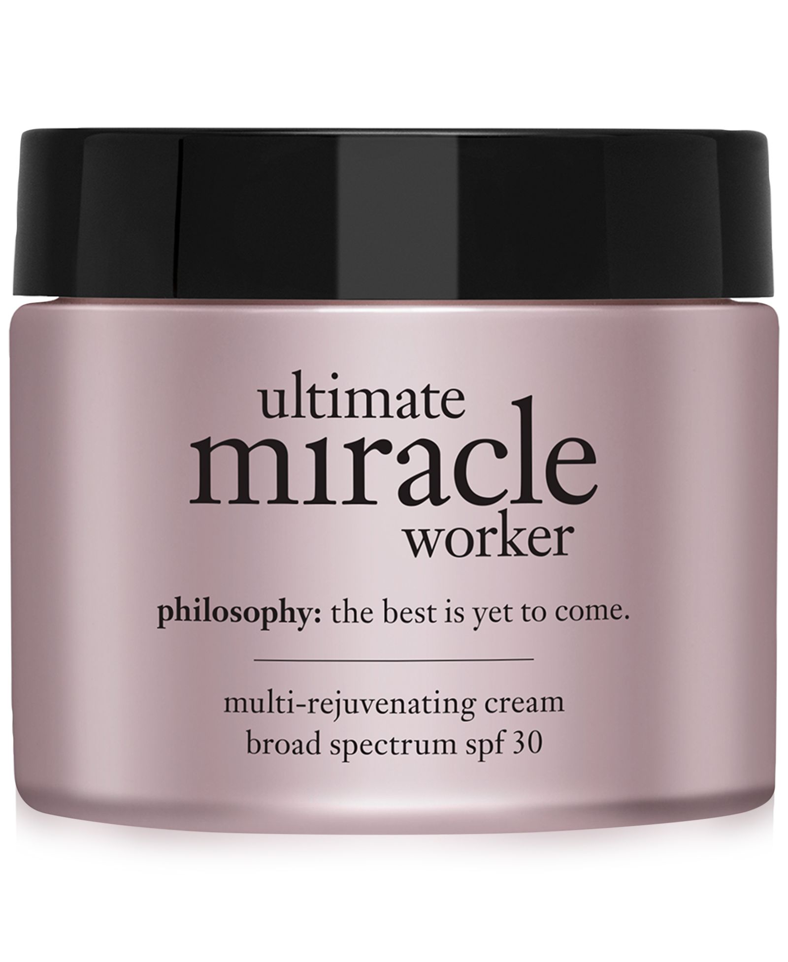philosophy ultimate miracle worker broad spectrum SPF 30, 2 oz.