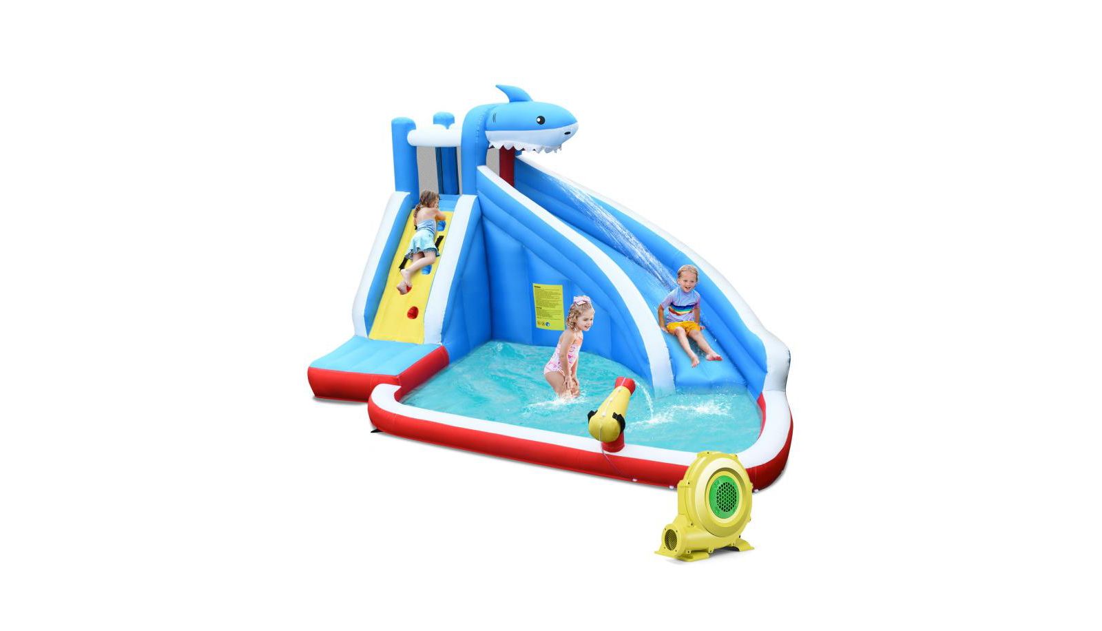 Надувной аквапарк GOUUN 4-in-1 Inflatable Water Slide Park