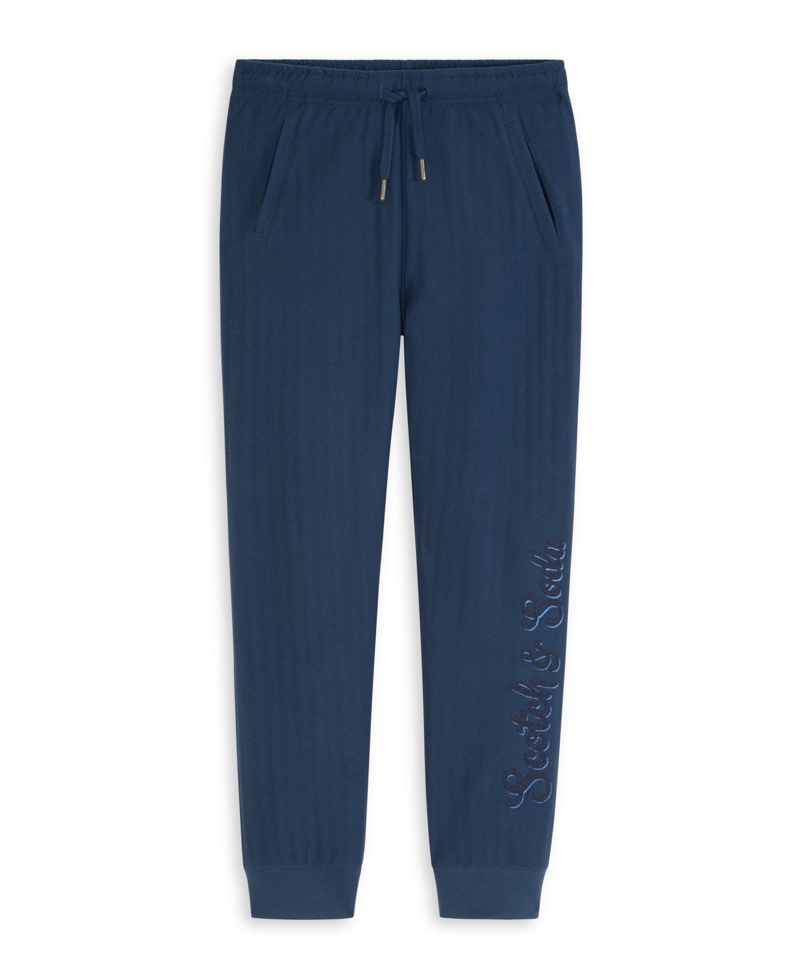 SCOTCH & SODA Big Boys Knit Herringbone Jogger Pants