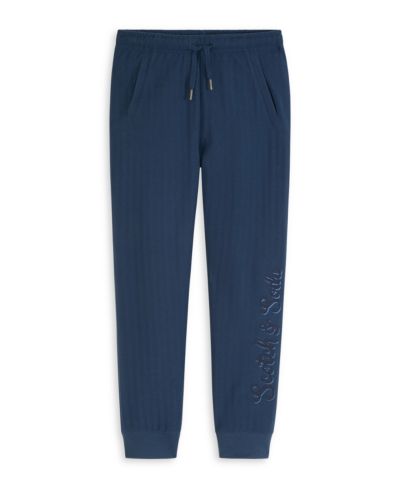 Джоггеры SCOTCH & SODA для мальчиков из трикотажа в елочку