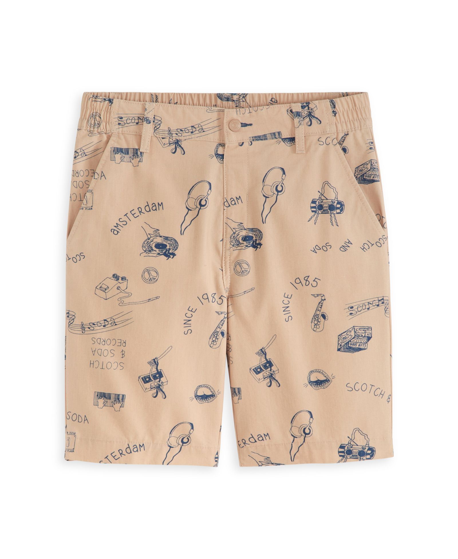 Мужские шорты SCOTCH & SODA Printed Half Panama