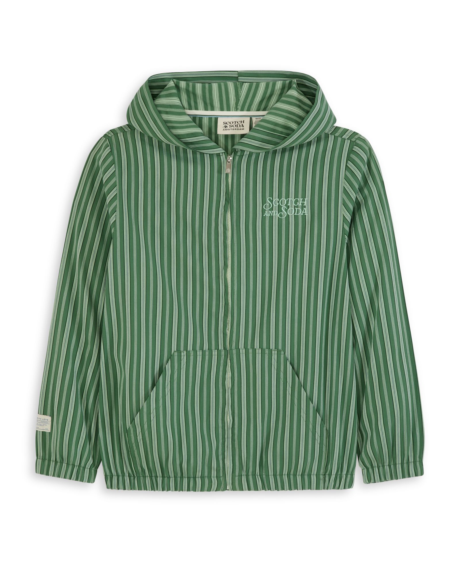 SCOTCH & SODA Big Boys Novelty Front Zip Jacket
