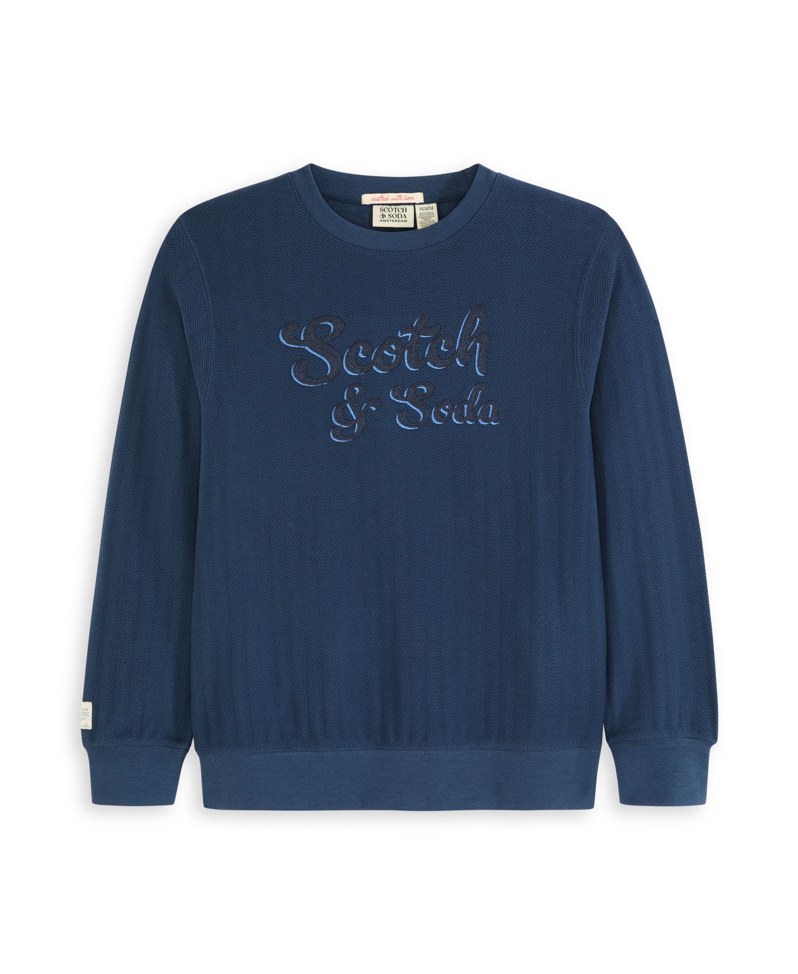свитшот SCOTCH & SODA с вышивкой для мальчиков