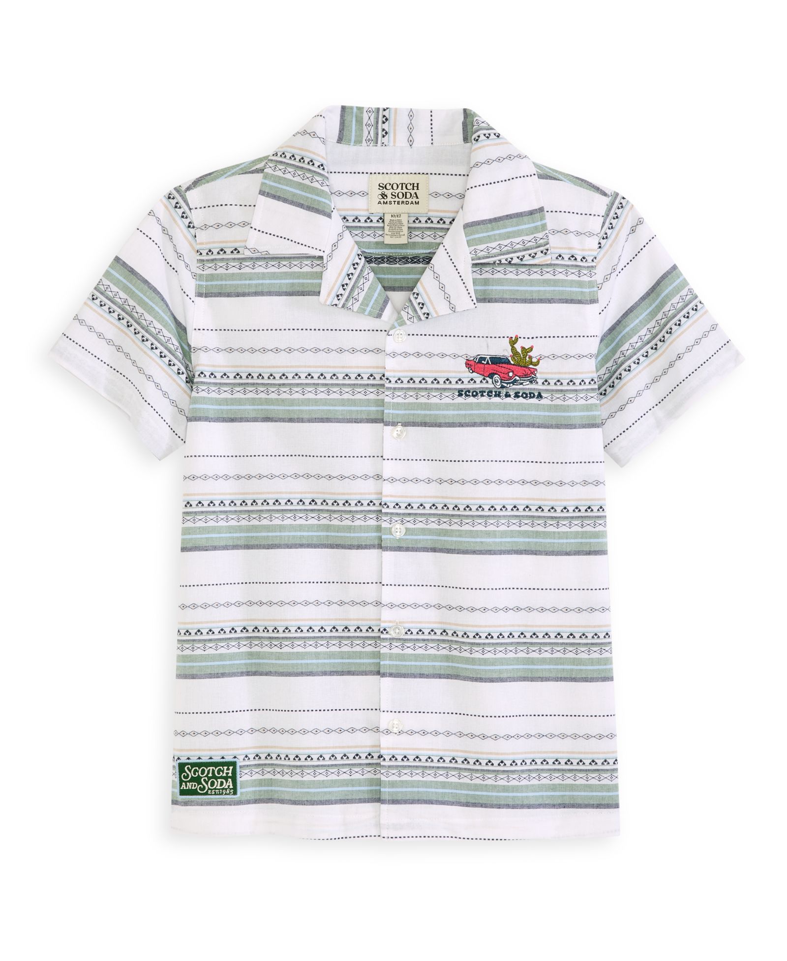 Мужская рубашка-поло SCOTCH & SODA Big Boys Dobby Camp