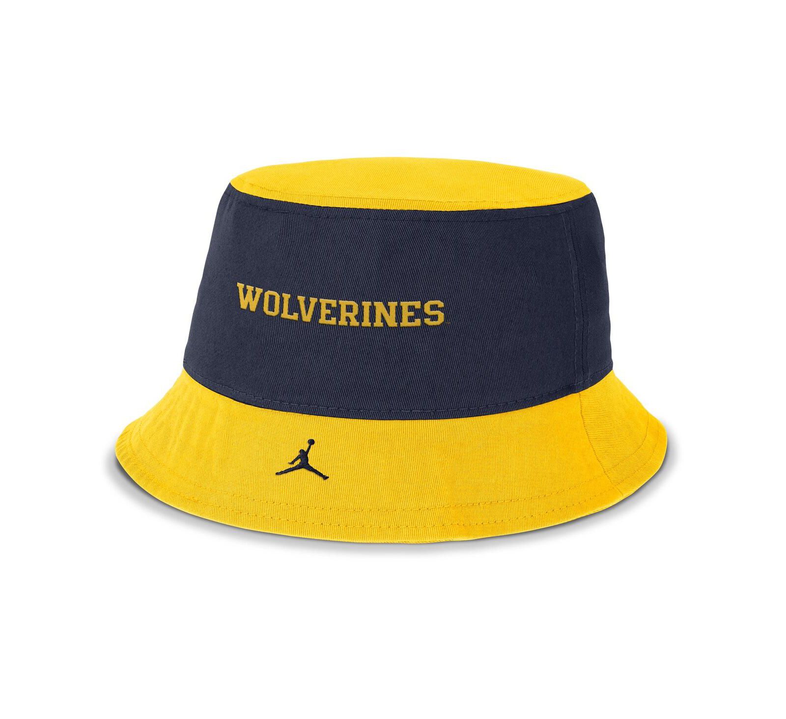 Мужская панама Jordan Navy/Maize Michigan Wolverines Apex