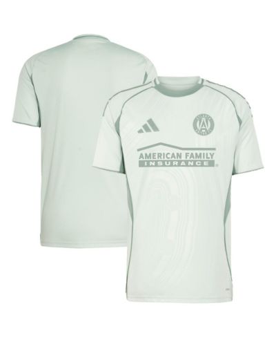 Джерси adidas Men's Light Green Atlanta United FC 2025 One Planet Pre-Match