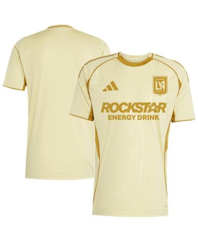 Мужская игровая джерси Adidas LAFC 2025 One Planet Pre-Match, цвет Tan