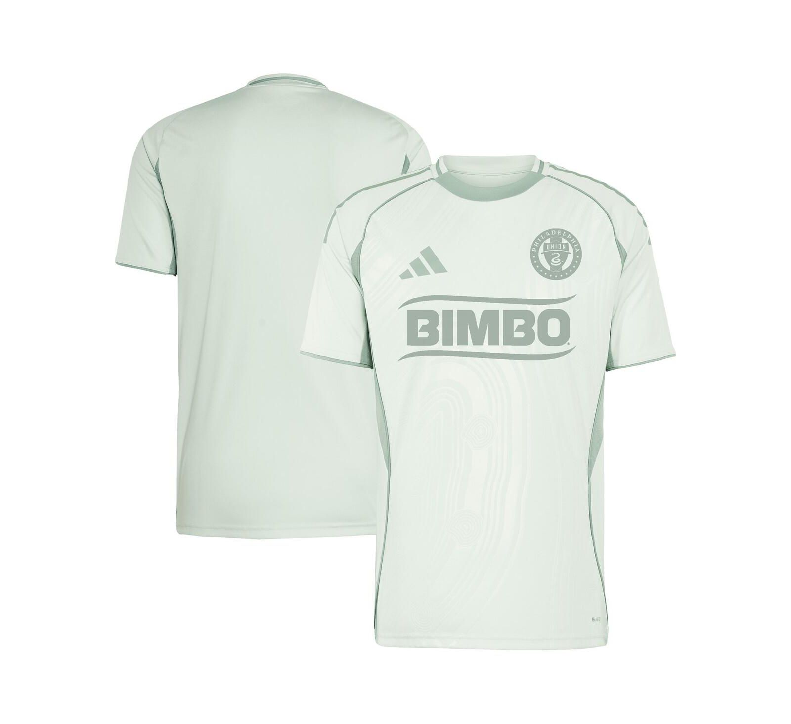 Adidas Men's Light Green Philadelphia Union 2025 One Planet Pre-Match Jersey