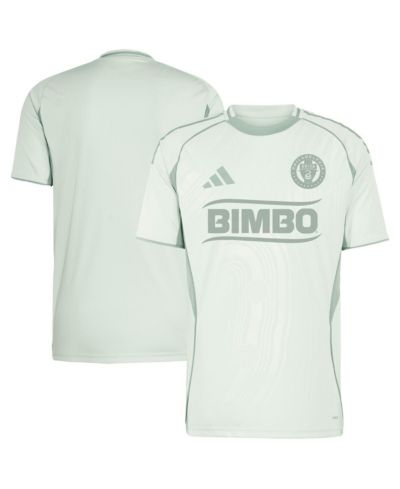 Мужская игровая джерси Adidas Light Green Philadelphia Union 2025 One Planet Pre-Match