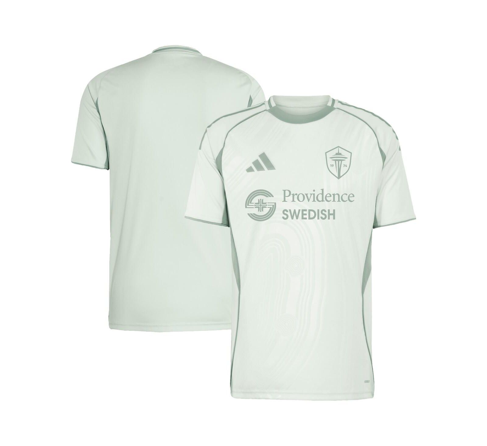 Adidas Men's Light Green Seattle Sounders FC 2025 One Planet Pre-Match Jersey