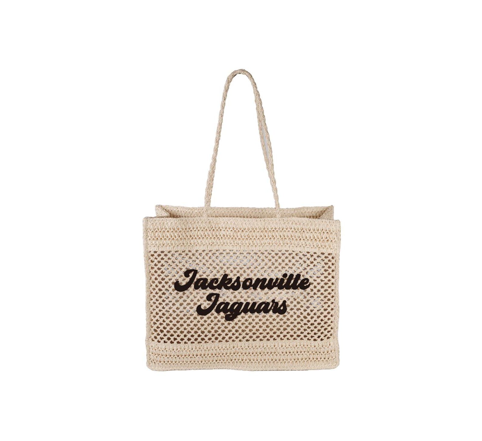 Logo Brands Jacksonville Jaguars Coastal Tote Bag