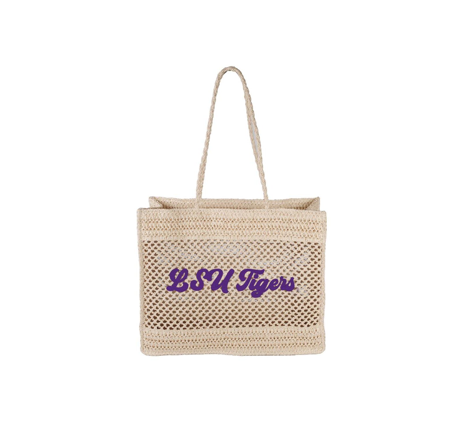 Logo Brands LSU Tigers Coastal Tote Bag