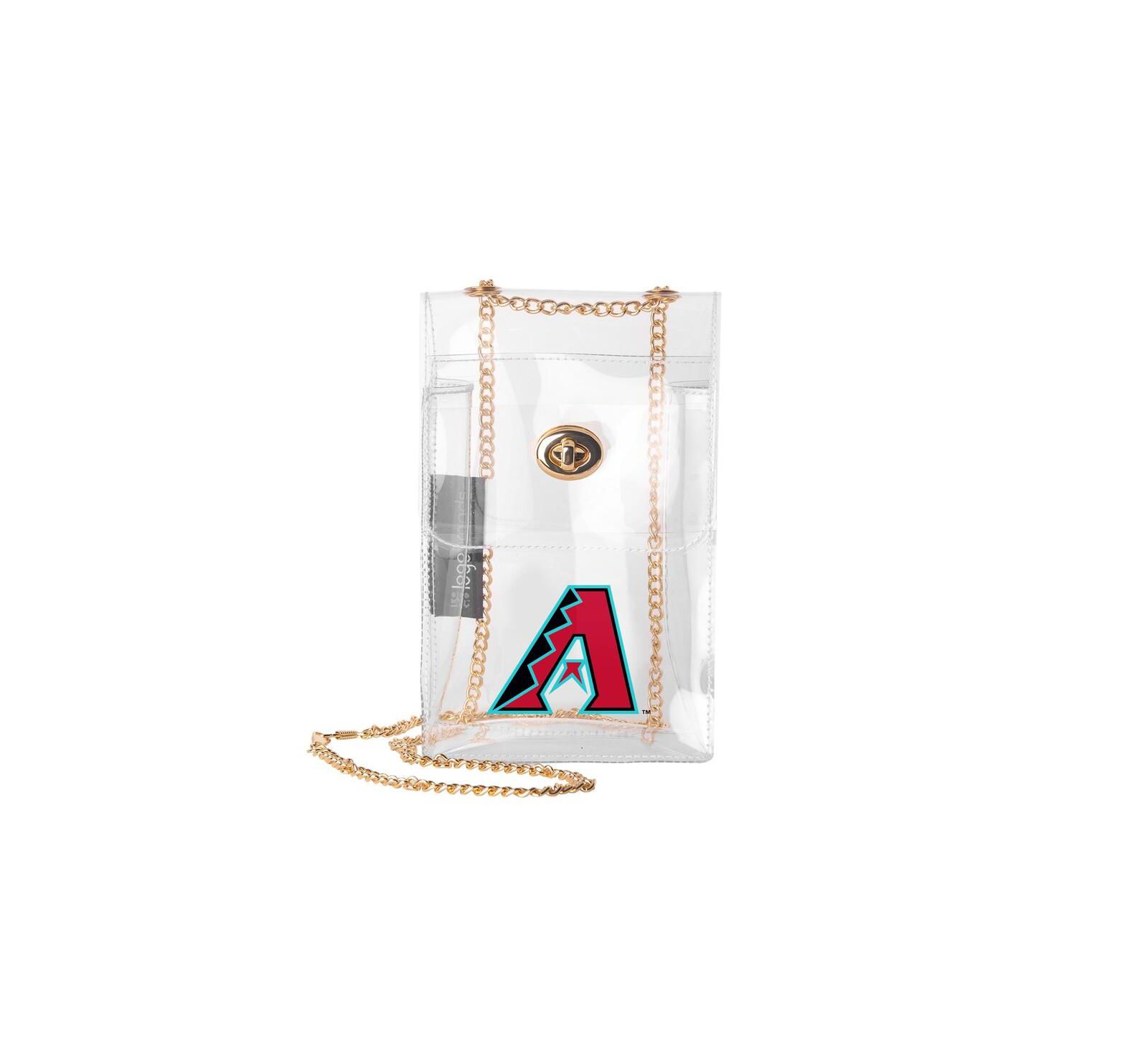 Прозрачная сумка через плечо Logo Brands Arizona Diamondbacks Clear Essential