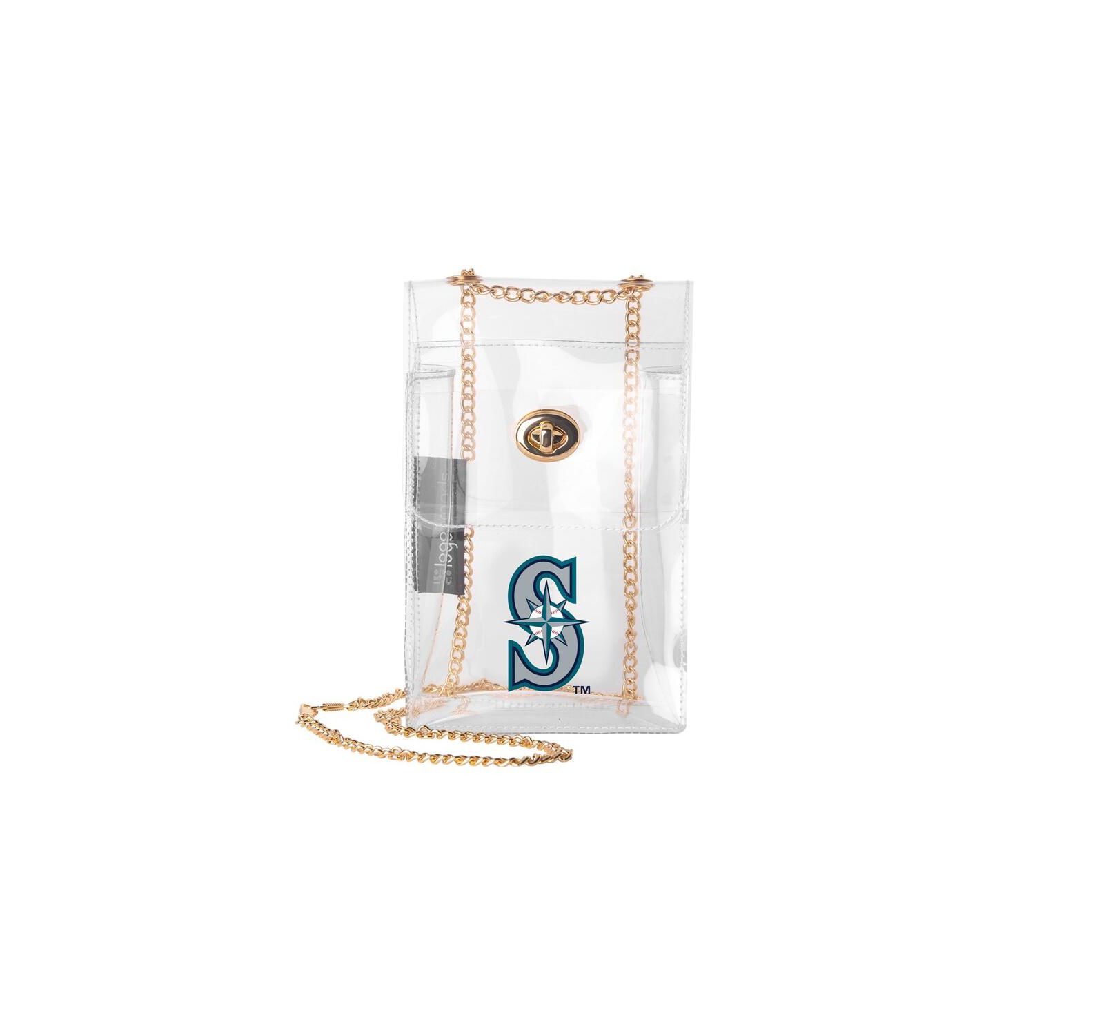 Кроссбоди сумка Logo Brands Seattle Mariners Clear Essential