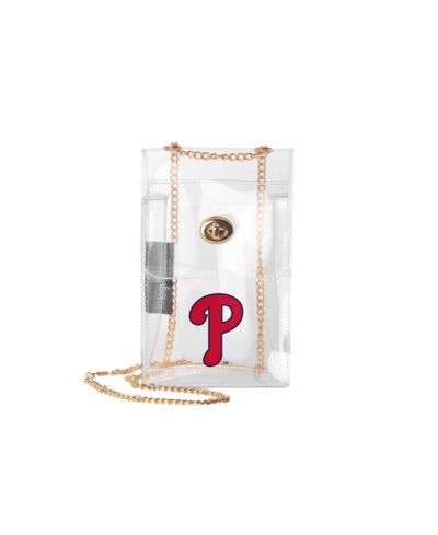 Прозрачная сумка через плечо Logo Brands Philadelphia Phillies Clear Essential
