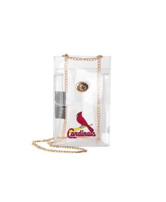 Прозрачная сумка через плечо Logo Brands St. Louis Cardinals Clear Essential Crossbody Purse