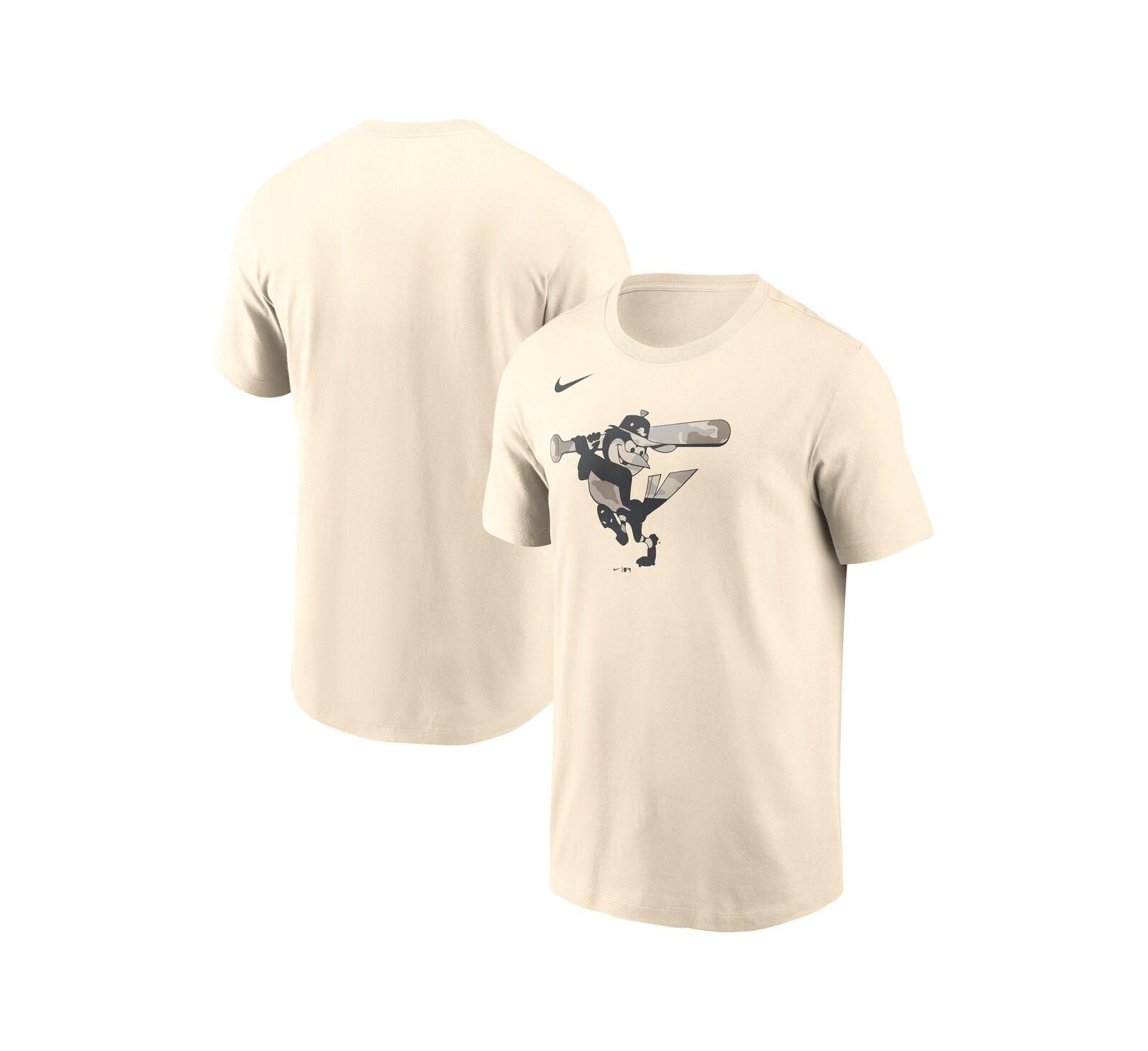 Nike Мужская футболка Cream Baltimore Orioles Camo Logo