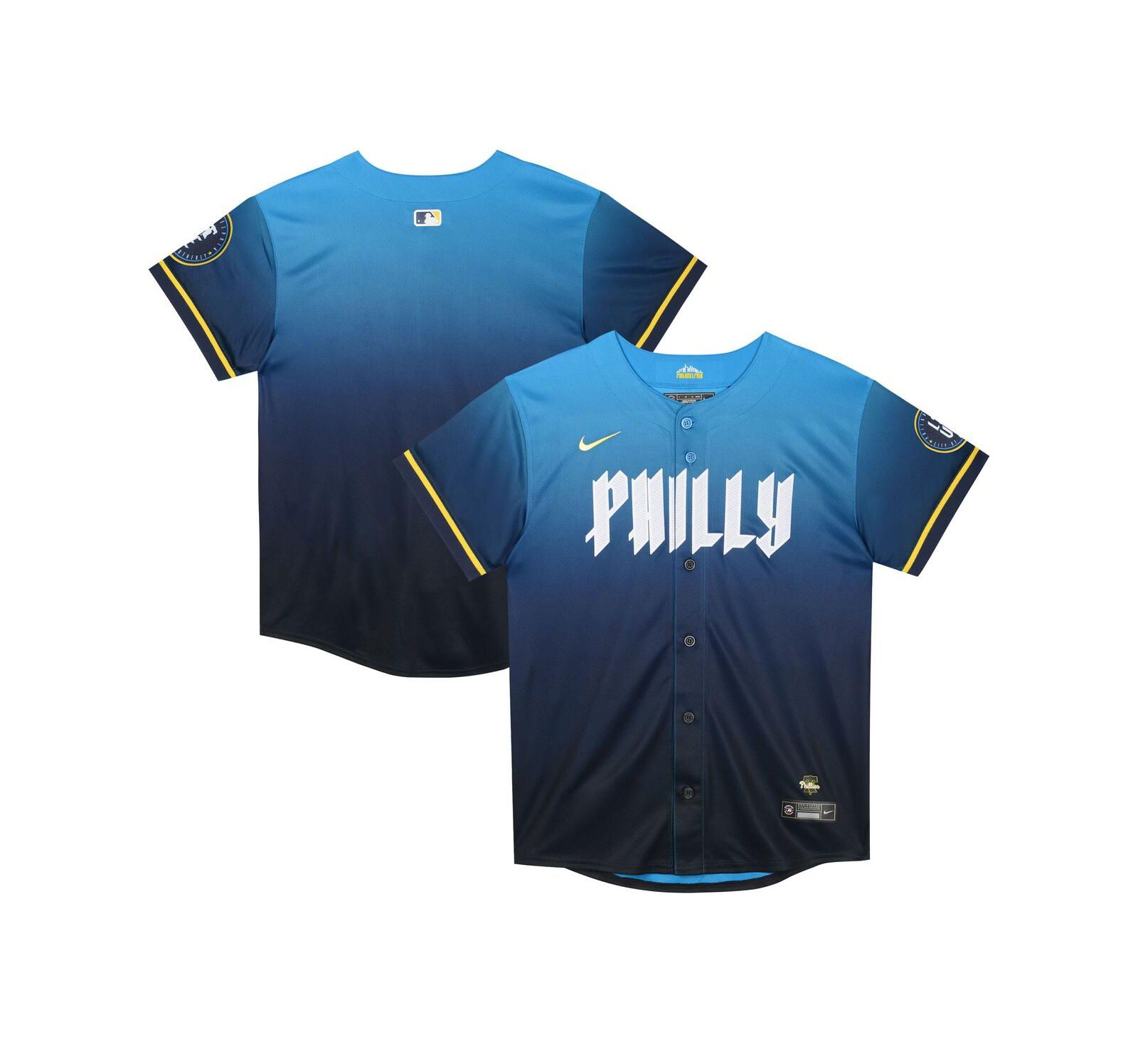 Детская джерси Nike Blue Philadelphia Phillies City Connect