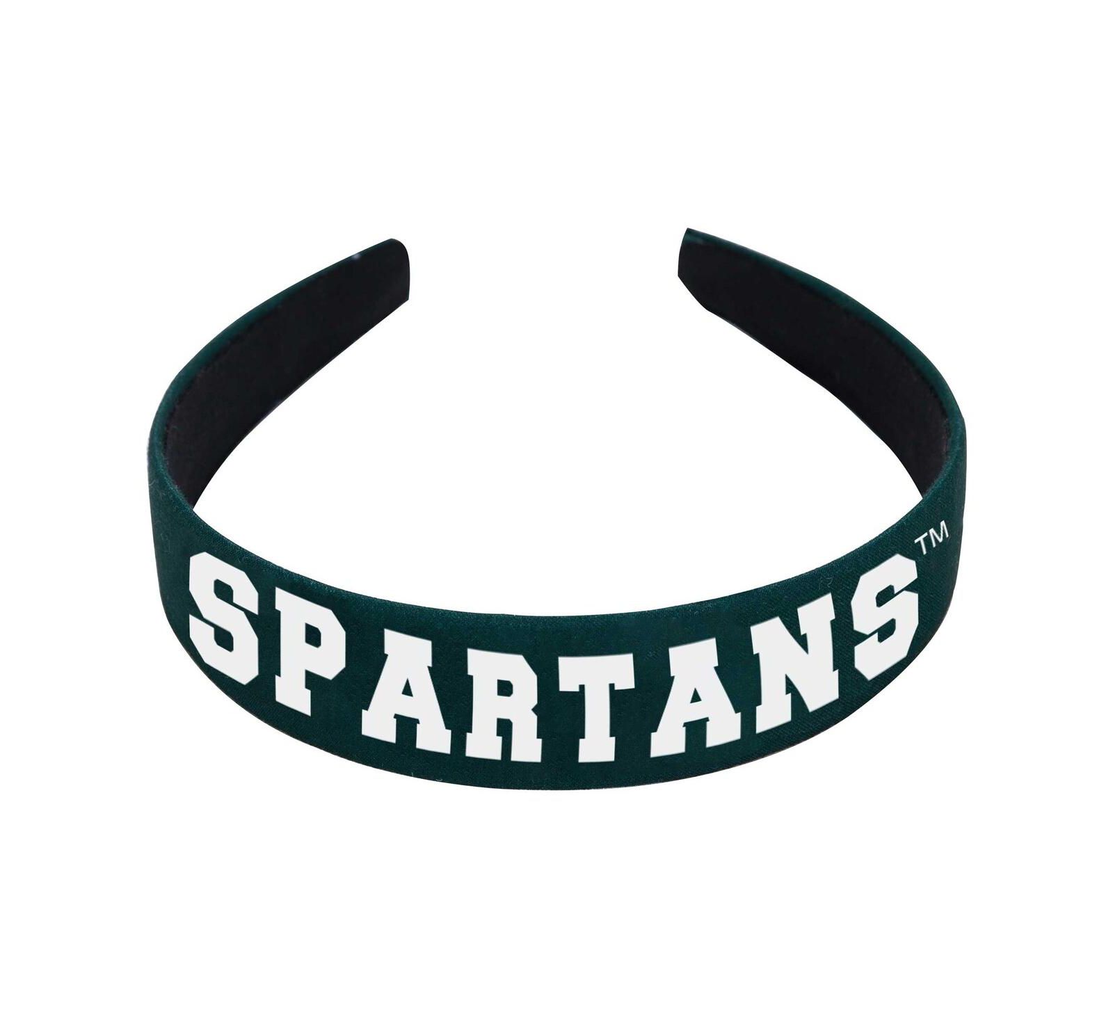 Повязка на голову ZooZatz Green Michigan State Spartans Hard Headband