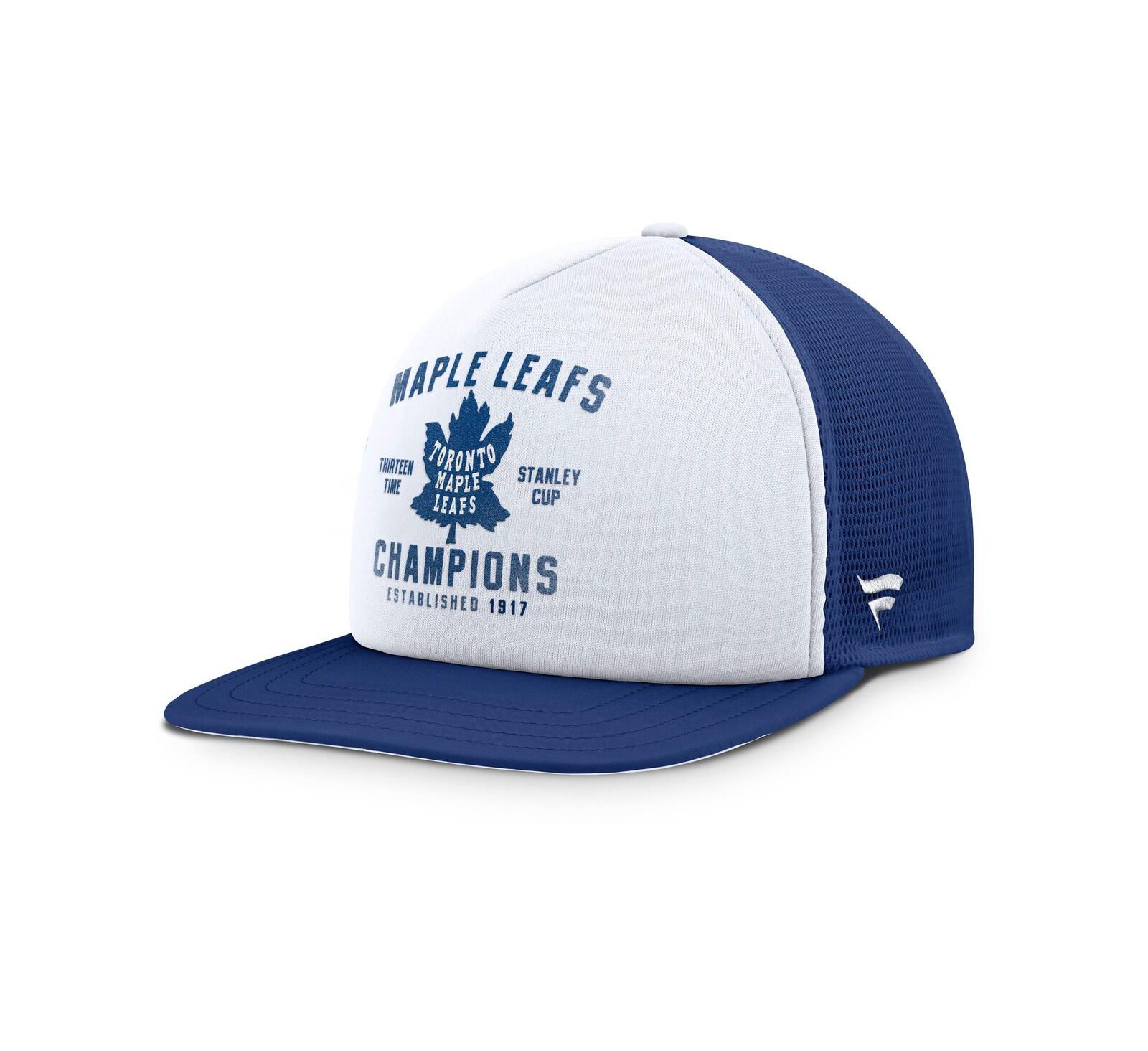 Мужская кепка-снэпбэк Fanatics Toronto Maple Leaf's Decades Collection White/Blue