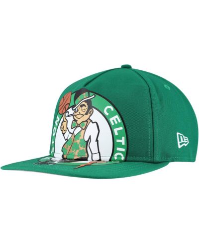 Мужская кепка New Era Boston Celtics, оверсайз, kelly green