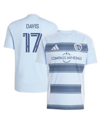 Мужская джерси adidas Jake Davis Sporting Kansas City 2025 One KC Replica
