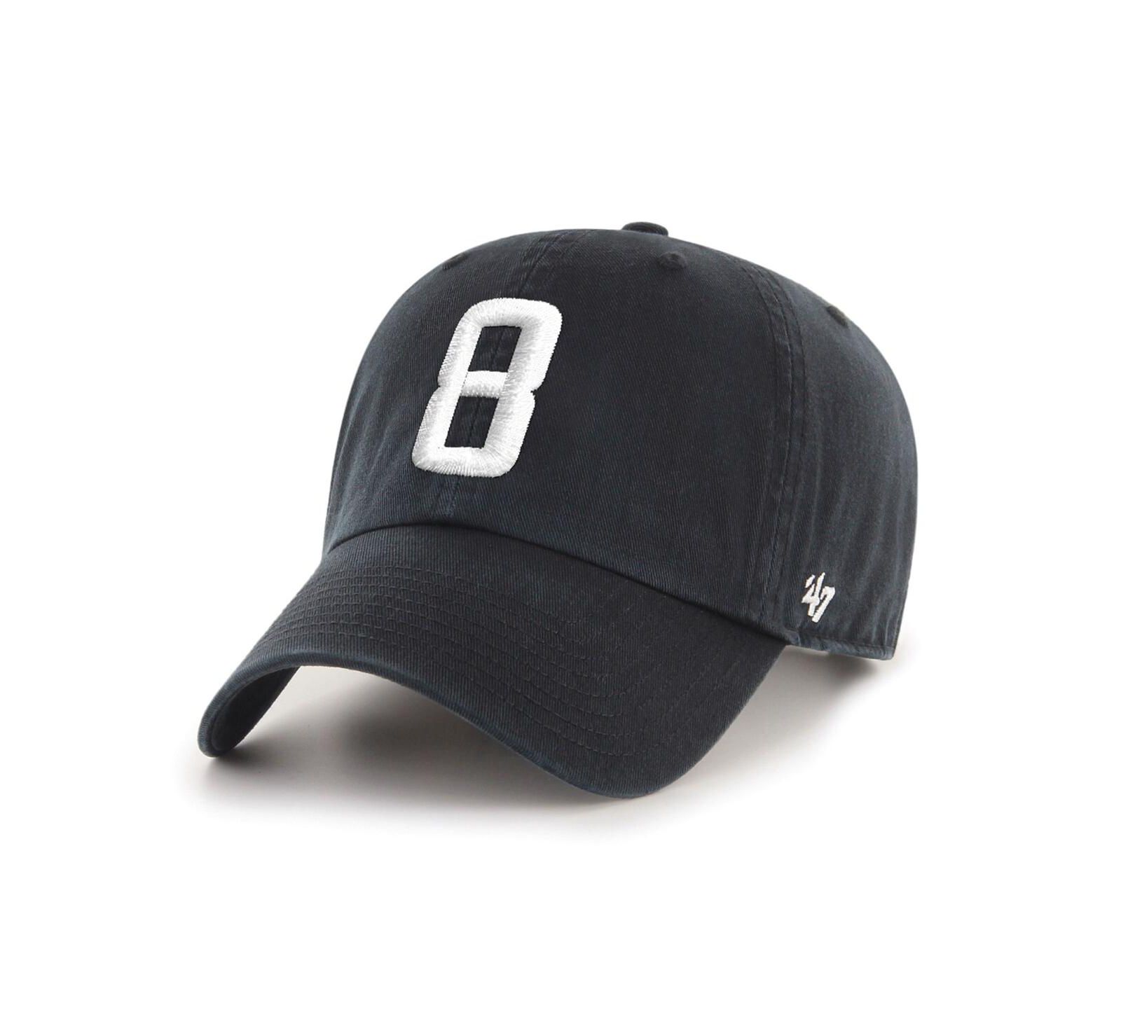 '47 Brand Men's Alexander Ovechkin Black Washington Capitals Clean Up Adjustable Hat