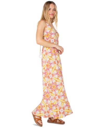 Roxy Women's Lost Paradise Printed Sleeveless Maxi Dress