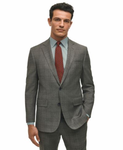 Men's Classic-Fit Wool-Blend Suit Jacket