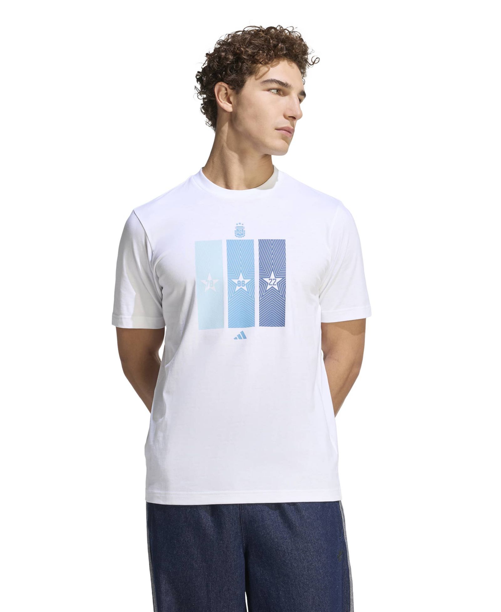 Мужская футболка adidas Argentina Home Crewneck