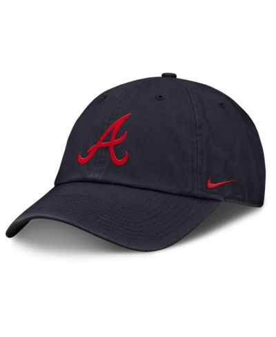 Мужская кепка Nike Navy Atlanta Braves Club Adjustable