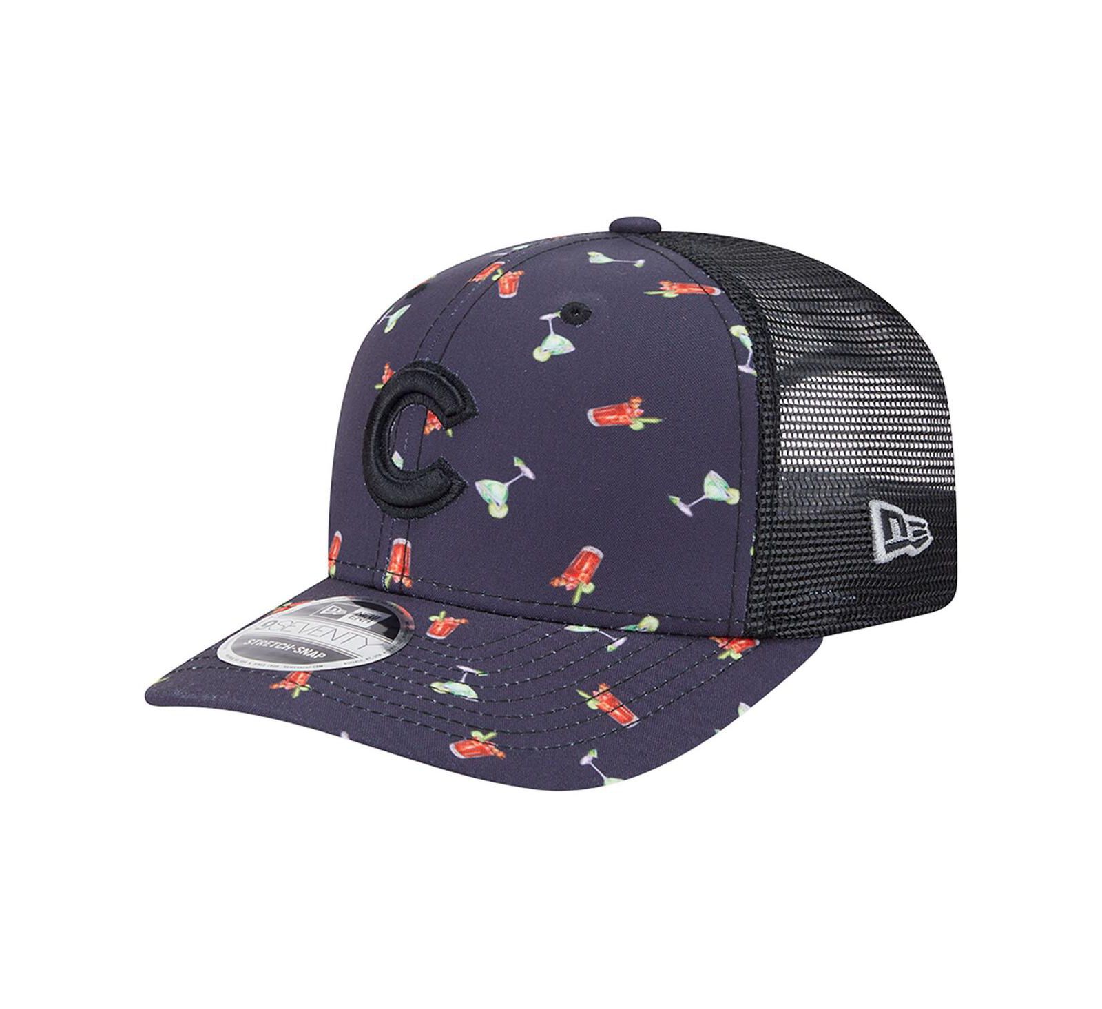 Мужская кепка New Era Chicago Cubs Adventure Drinks Pattern