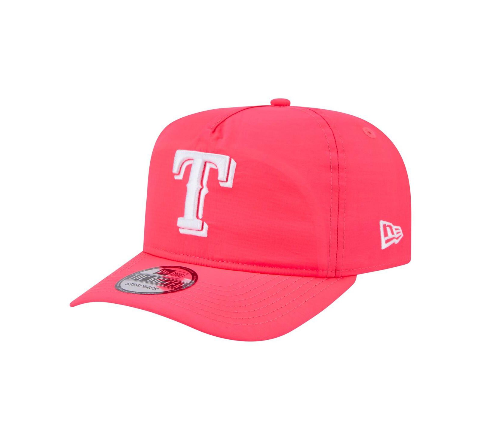 New Era Men's Pink Texas Rangers Everyday Golfer Adjustable Hat
