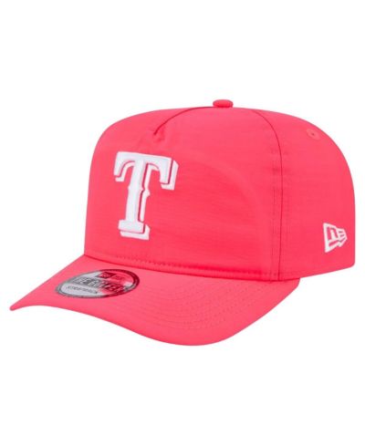 Мужская бейсболка New Era Pink Texas Rangers Everyday Golfer Adjustable
