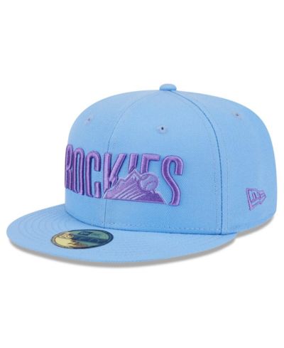New Era Мужская кепка 59FIFTY Colorado Rockies 2025 City Connect Light Blue
