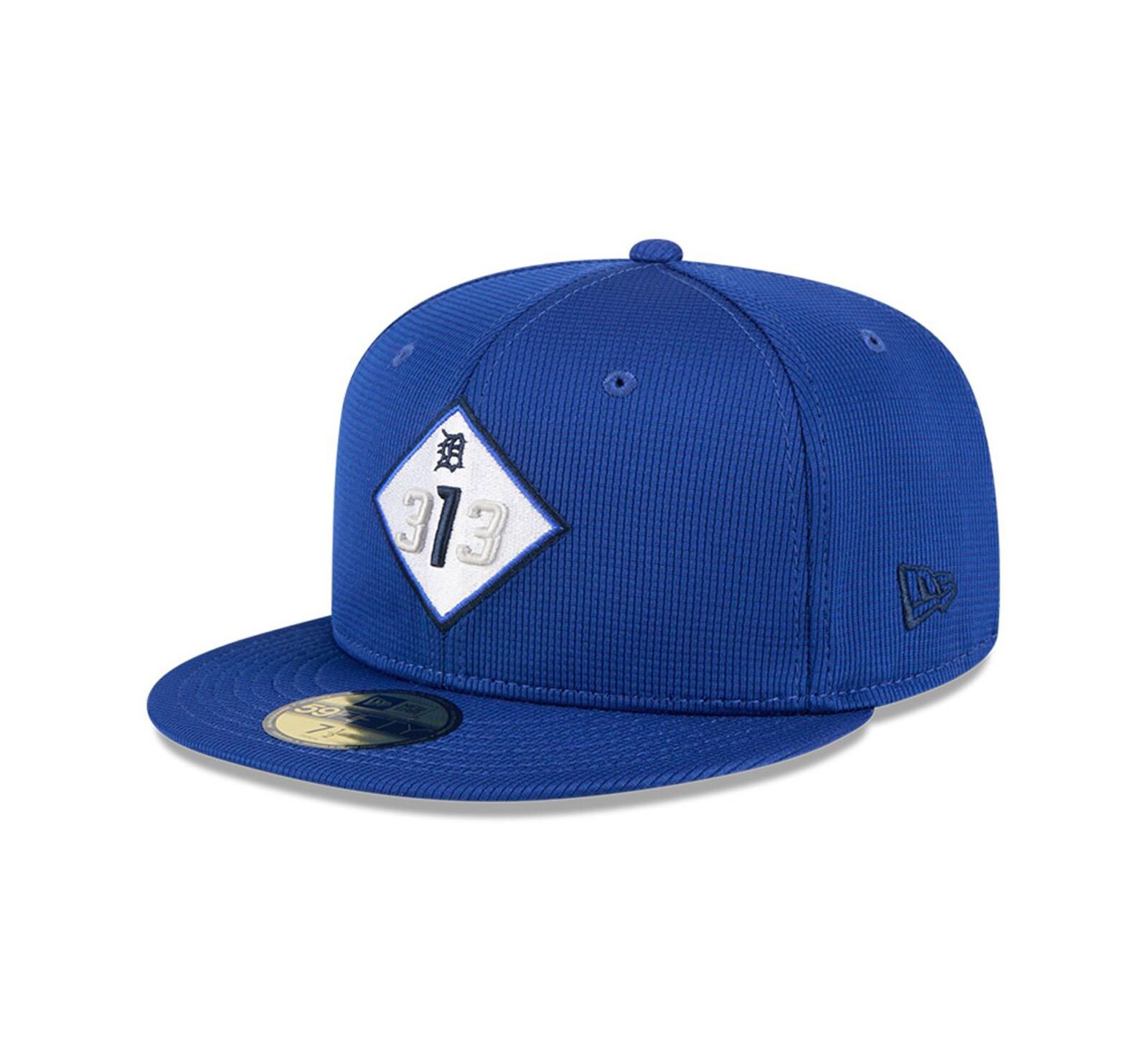 New Era Men's Blue Detroit Tigers City Connect Batting Practice 59FIFTY Fitted Hat