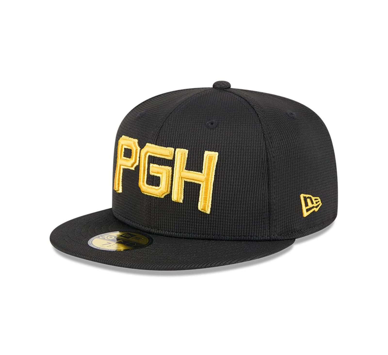 New Era Мужская кепка 59FIFTY Black Pittsburgh Pirates City Connect